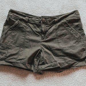 Dark green shorts